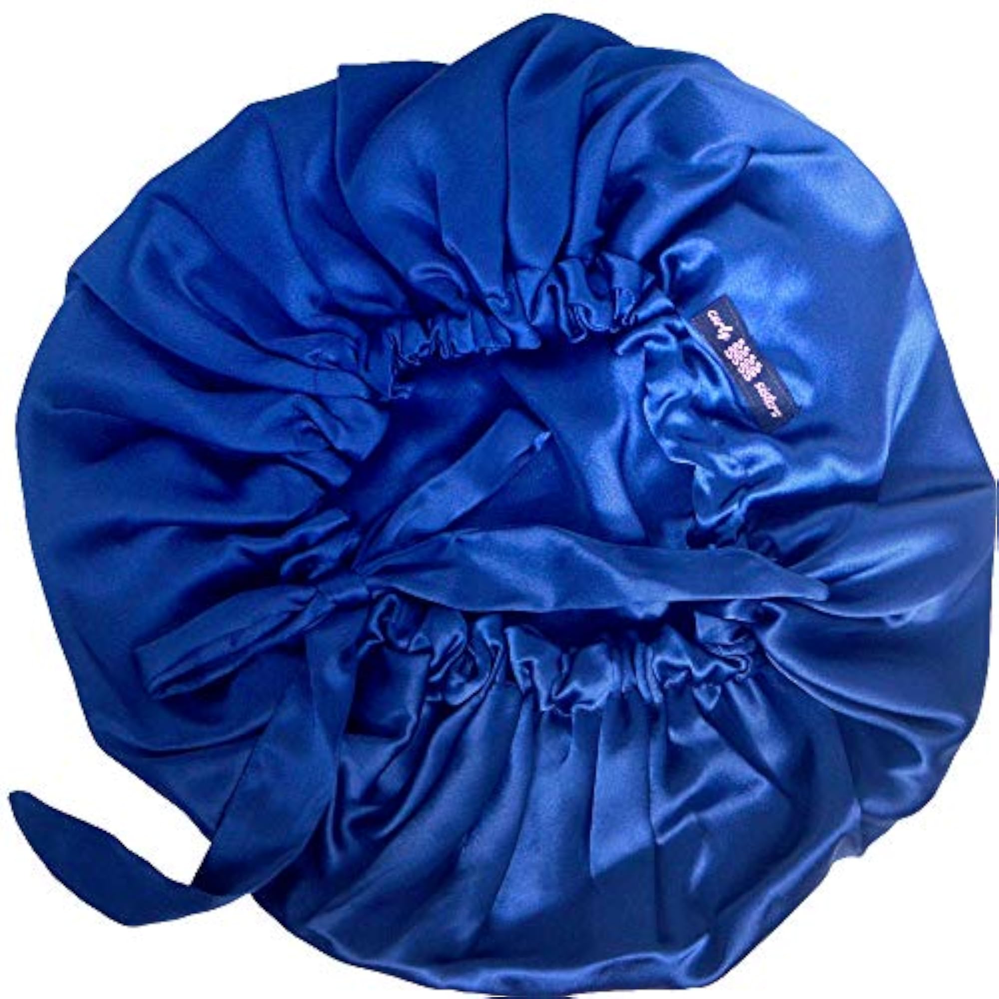 Double Layered Satin Bonnet with Tie-Knot, Women's Hair Care